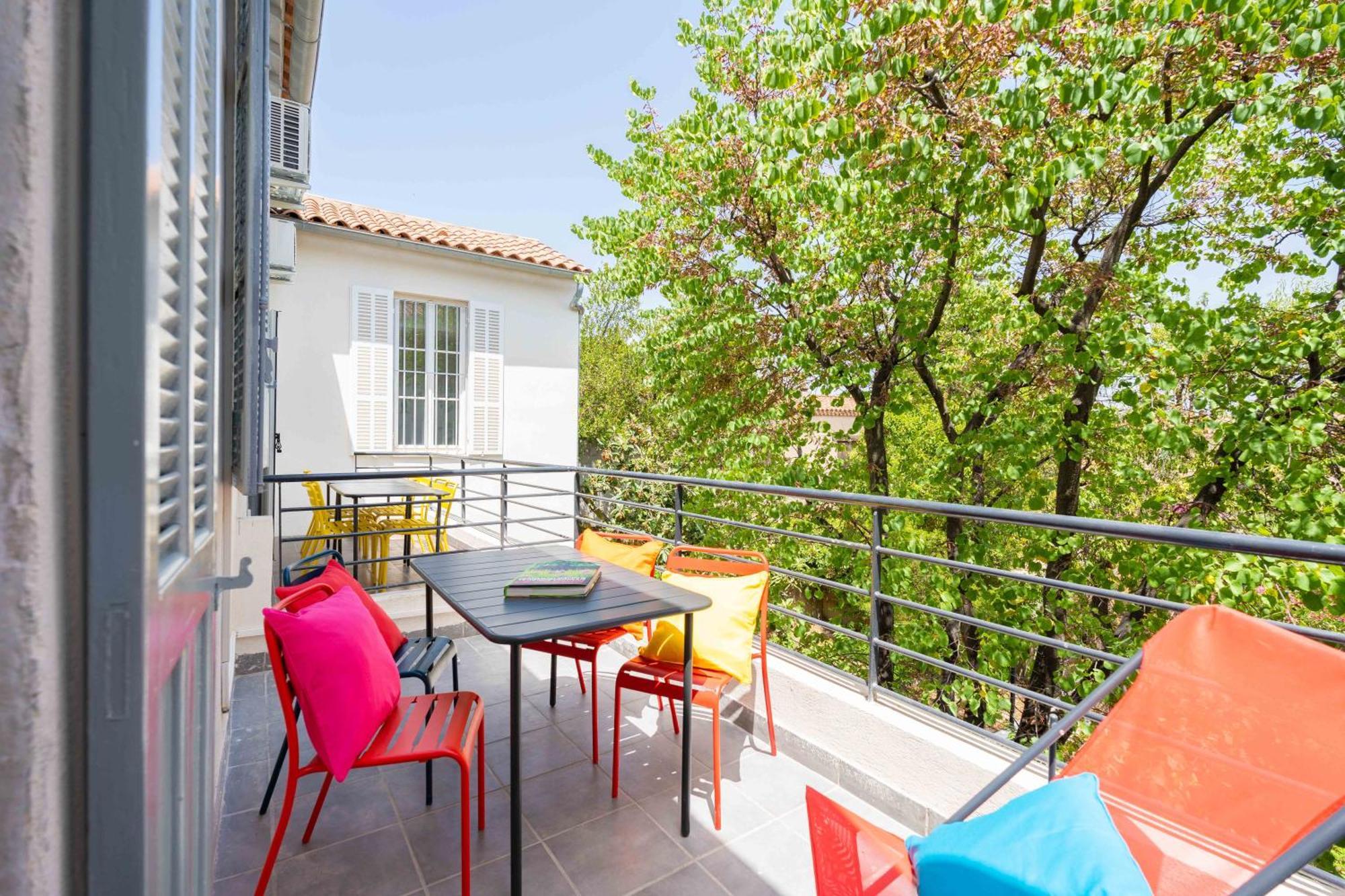 Le Concorde 3 - Appartement 2 Chambres - 8 Pers - Terrasse - Clim Marseille Ngoại thất bức ảnh